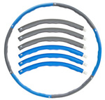 Hula hop hoop koło wyszczuplające z obciążeniem 100 cm 1,2 kg Allright