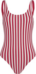 Kostium kąpielowy damski Outhorn F013 czerwono-biały OTHSS23USWSF013 90A