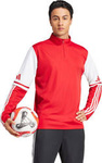 Bluza męska adidas Squadra 25 Training Top czerwono-biała JD2984