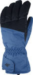 Rękawice narciarskie męskie 4F FNK M107 niebieskie 4FWAW23AFGLM107 32S
