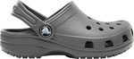 Chodaki sandały klapki dla dzieci Crocs Kids Toddler Classic Clog szare 206990 0DA