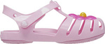 Sandały dla dzieci Crocs Isabela Charm Sandals różowe 208445 6S0