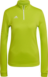 Bluza damska adidas Entrada 22 Top Training limonkowa HC5052