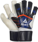 Rękawice bramkarskie Select 04 Protection Flat Cut v24 czarno-granatowe 18448