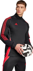 Bluza męska adidas Tiro 24 Training Top czarno-czerwona JN4565