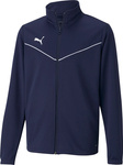 Bluza dla dzieci Puma teamRISE Training Poly Jacket Jr granatowa 657393 06