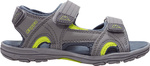 Sandały dla dzieci Kappa Early II K Footwear Kids szaro-limonkowe 260373K 1633