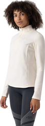 Bluza polarowa damska 4F F031 kremowa 4FAW23UFLEF031 12S