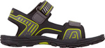 Sandały dla dzieci Kappa Paxos czarno-limonkowe 260864K 1133