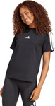 Koszulka damska adidas Essentials 3-Stripes Cotton czarna JM2393