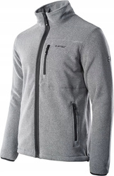 Polar męski bluza Hi-Tec Porto jasnoszary rozmiar XXL