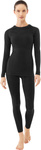 Bielizna termoaktywna damska Viking Gaja Lady Set czarna 500-27-5512-0900