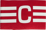 Opaska kapitana adidas Tiro League Captain's czerwona JN6279
