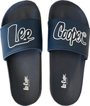 Klapki damskie Lee Cooper granatowo-białe LCW-24-42-2480LA