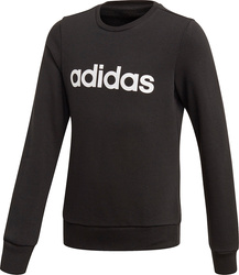 Bluza dla dzieci adidas YG Essentials Linear Sweat czarna EH6157