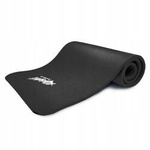 Mata do ćwiczeń fitness NBR Allright 140 x 60 x 1cm czarna