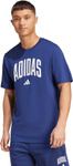Koszulka męska adidas Collegiate Lineage Graphic ciemnoniebieska JM6417