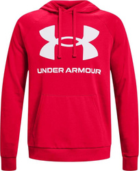 Bluza męska Under Armour Rival Fleece Big Logo HD czerwona 1357093 600