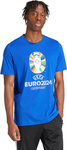 Koszulka męska adidas Euro24 niebieska IT9293