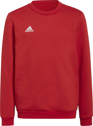 Bluza dla dzieci adidas Entrada 22 Sweat Top czerwona H57473