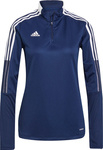 Bluza damska adidas Tiro 21 Training Top granatowa GK9660