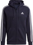 Bluza męska adidas Essentials Full-Zip Hoodie granatowa GK9053