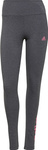 Legginsy damskie adidas Essentials High-W szare H07783