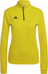 Bluza damska adidas Entrada 22 Top Training żółta HI2130
