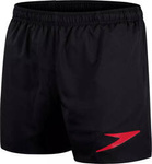Męskie szorty Speedo SPORT SOLID 16" WSHT AM black/fed red rozmiar S