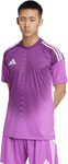 Koszulka bramkarska męska adidas Tiro 25 Competition Jersey Short Sleeve fioletowa JI9719