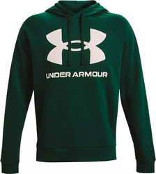 Bluza męska Under Armour Rival Fleece Big Logo HD zielona 1357093 330
