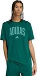 Koszulka męska adidas Collegiate Lineage Graphic zielona KA7135