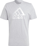 Koszulka męska adidas Sportswear Future Icons Metallic Tee szara II3467