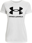 Koszulka damska Under Armour Live Sportstyle Graphic biała SSC 1356305 102