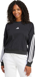 Bluza damska adidas Essentials 3-Stripes French Terry czarna JE0016