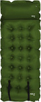 Mata samopompująca kempingowa turystyczna Nils Camp nc4018 ciemnozielona 188x65x3,5 cm