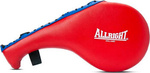 Packa do taekwondo podwójna Alllright czerwono-czarna