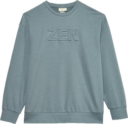 Bluza męska Outhorn M0755 morska zieleń OTHAW23TSWSM0755 46S