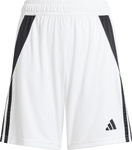 Spodenki dla dzieci adidas Tiro 24 biało-czarne IR9370