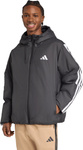 Kurtka męska adidas Essentials Climawarm 3-Stripes Insulated Hooded czarna JM4042