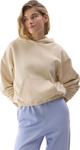 Bluza damska 4F F1057 kremowa 4FWSS24TSWSF1057 12S