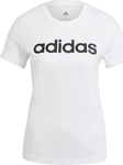 Koszulka damska adidas Essentials Linear biała GL0768