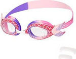 Okularki pływackie Nils aqua nqg870saf różowy syrenka junior