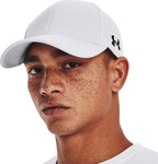Czapka z daszkiem męska Under Armour Team Blitzing biała 1376702 100
