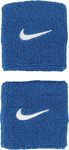 Frotki na rękę Nike Swoosh Wristbands 2 szt. niebieskie N1012405400OS