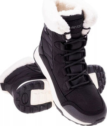 Damskie buty zimowe śniegowce Hi-tec Mestia MID WP Wo's czarne rozmiar 36