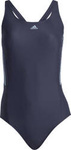 Kostium kąpielowy damski adidas Mid 3-Stripes Swimsuit granatowy HS5317