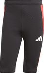 Spodenki treningowe krótkie męskie adidas Tiro 24 Competition 1/2 czarno-czerwone IR5491
