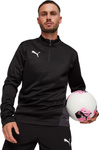 Bluza męska Puma TeamGoal Training 1/4 Zip Top czarna 658629 03