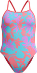 Damski Strój Kąpielowy Alov Digi Vbk  fiery red/white/french blue rozmiar 36